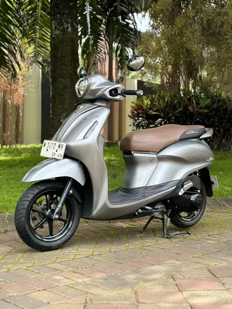 Yamaha Grand Filano Hybird 2024 Silver Siap Pakai Koko Motor