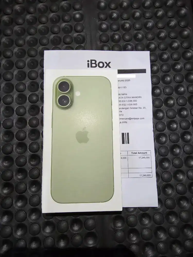 IBOX IPHONE 17 256 GB SAGE RESMI INDONESIA