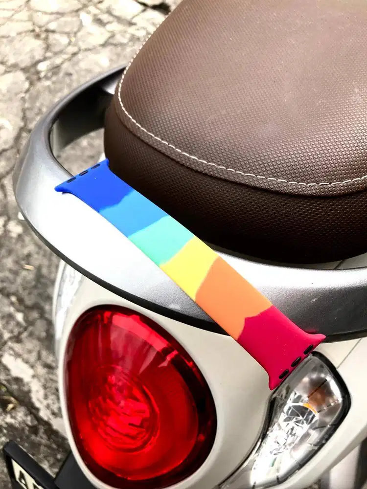 iWatch Strap Soft Silicone Rainbow 38/40mm S