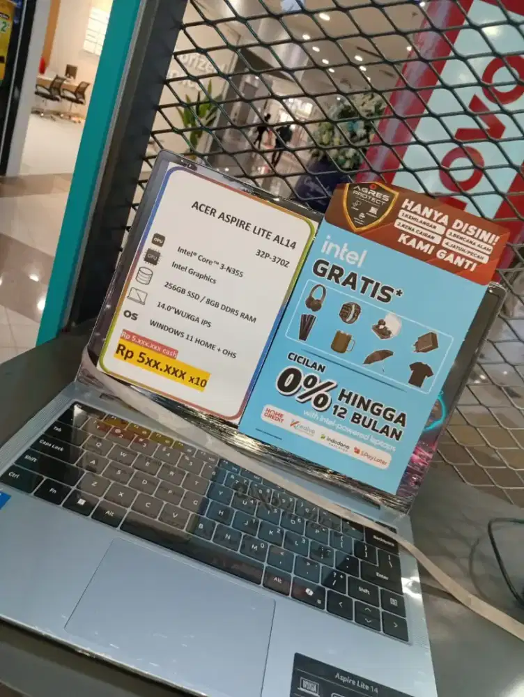 Laptop aspire lite 14