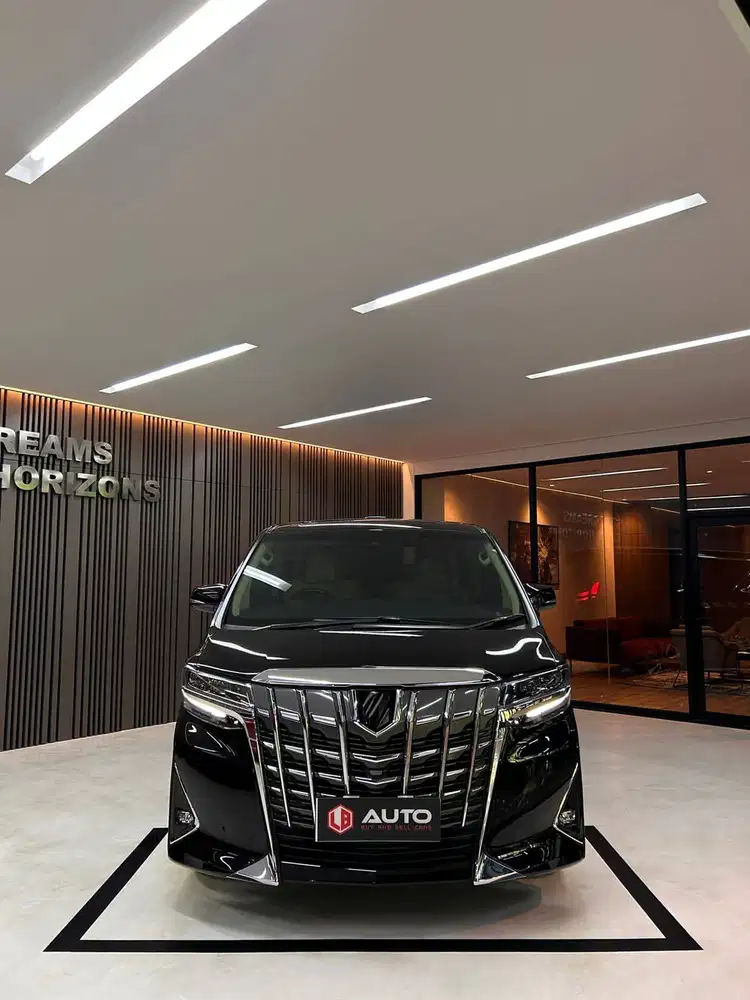 Toyota Alphard 2.5 G TSS ATPM 2022 Hitam Km13rb B2261SP