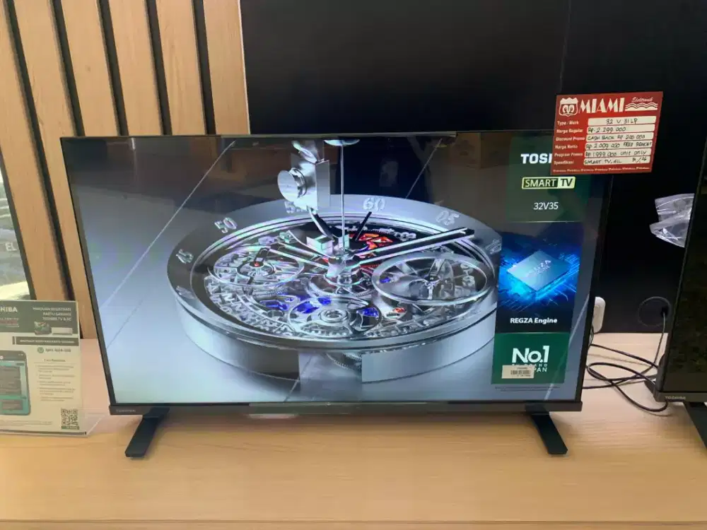 Televisi tosiba promo cicilan ringan tanpa dp bisa sampai free 2x angs