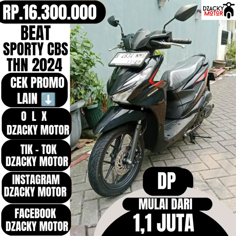 BEAT SPORTY CBS THN 2024 SECOND LIKE NEW