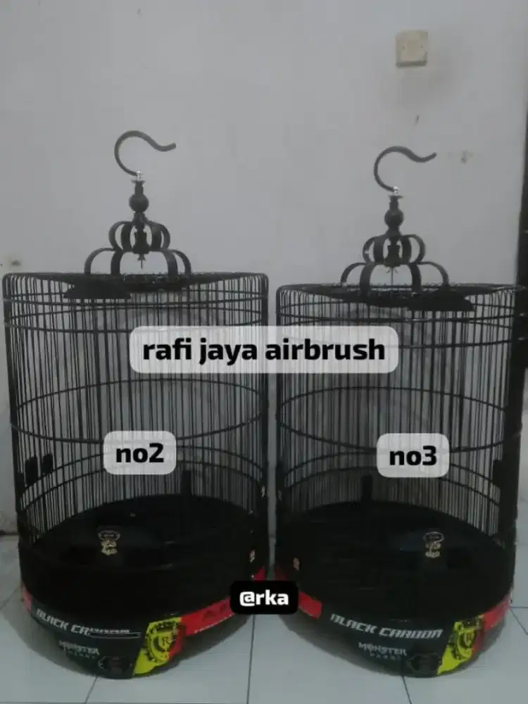 sangkar murai rafi jaya airbrush no 2&3