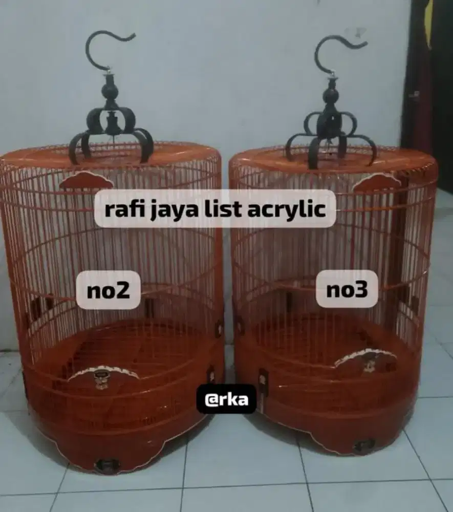 murai rafi jaya coklat list acrylic no 2&3 pondok cabe