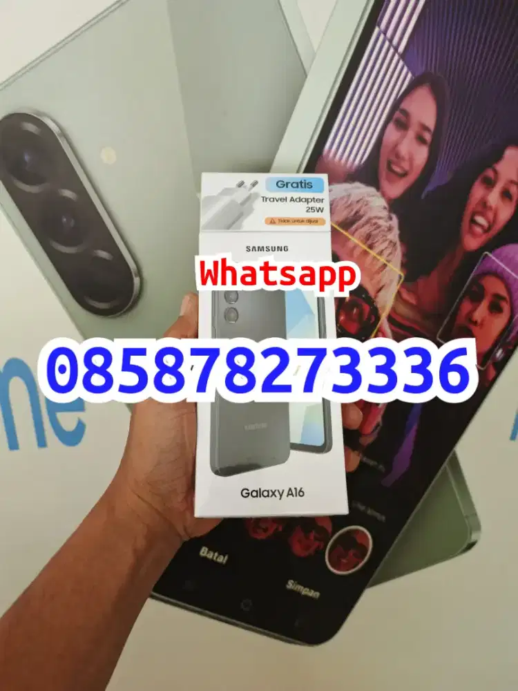 FAST RESPON WA Samsung Galaxy A16 8/128 Garansi resmi 1thn