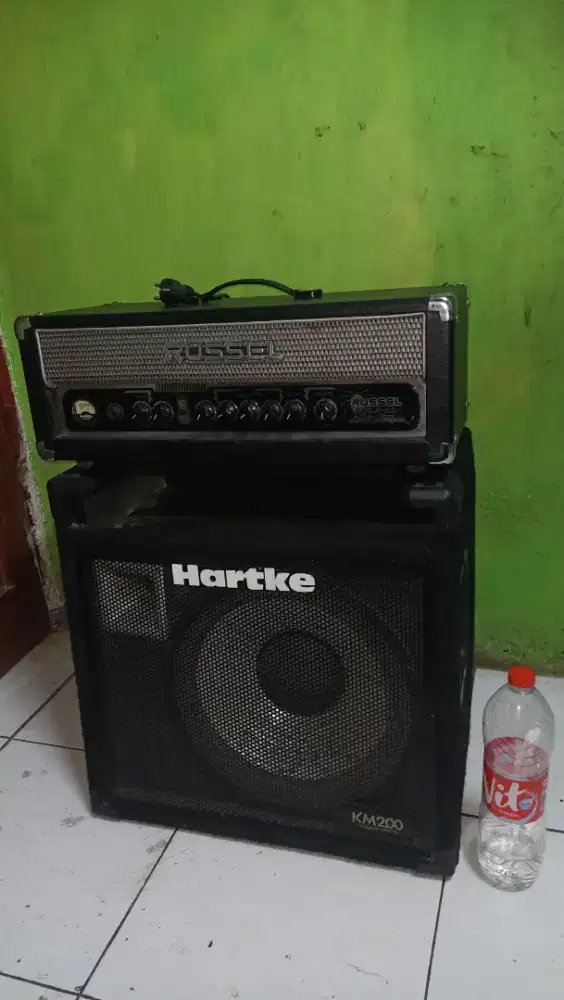 Head cabinet hartke km200 Russel rokr80
