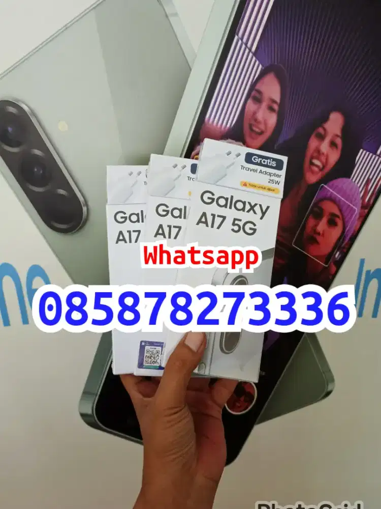 FAST RESPON WA Samsung Galaxy A17 5G 8/256 Garansi resmi 1thn