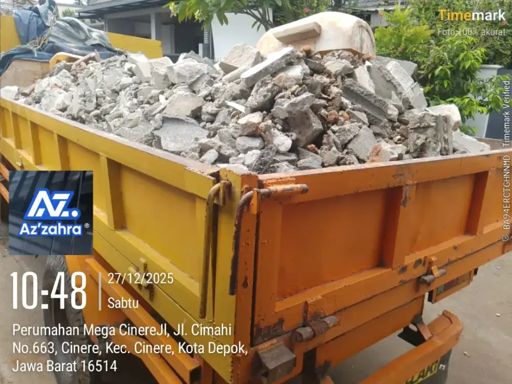 Jasa pengurugan dan buang puing proyek