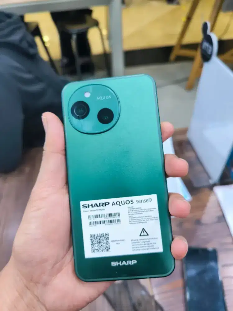 SHARP AQUOS SENSE 9 5G e-SIM NFC WARNA GREEN FREE VOUCHER 200K