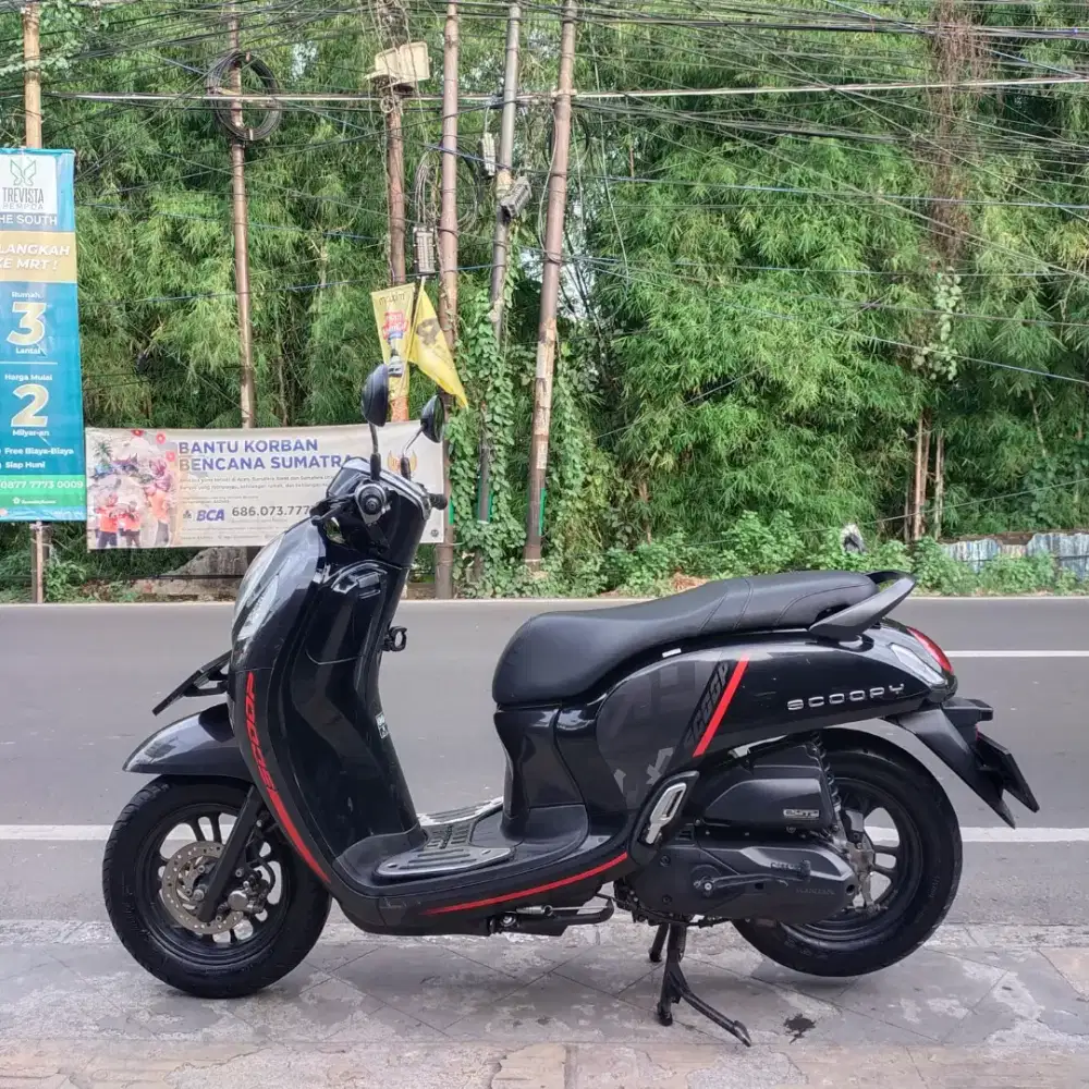 Honda Scoopy New Kunci 2021 Orisinil lengkap Bagus