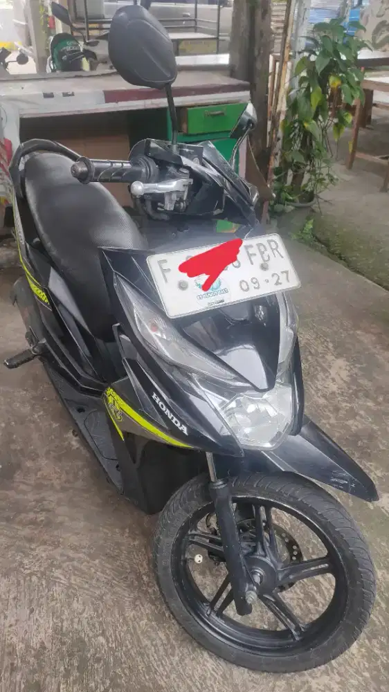 Honda beat esp 2017 Hitam
