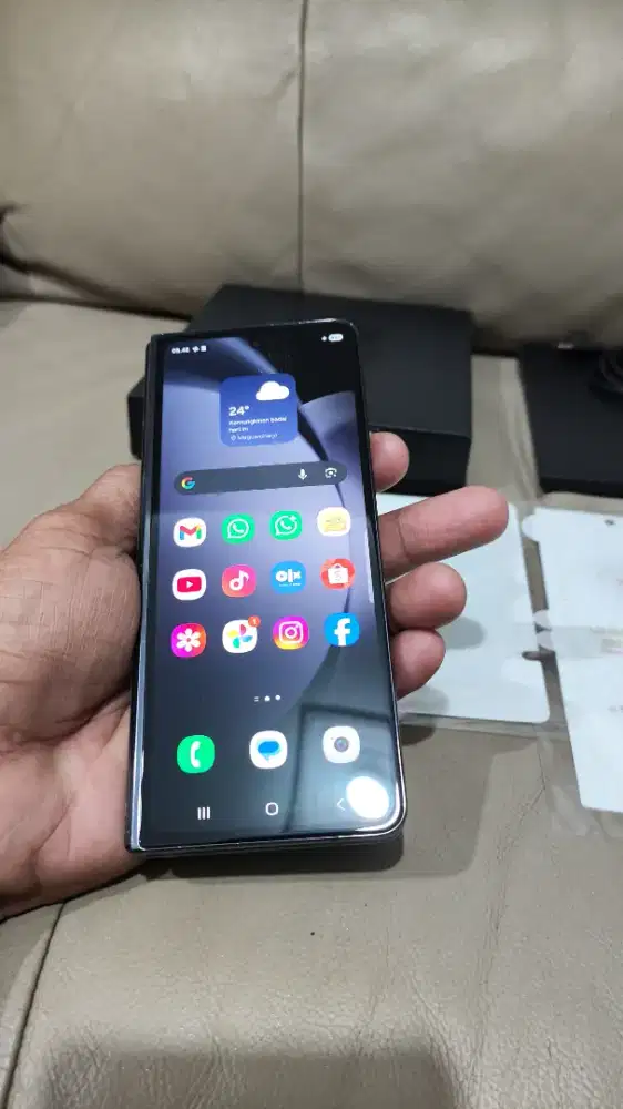 Samsung Galaxy Z Fold 5 Black Fullset