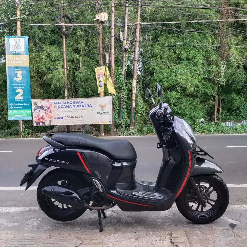 Honda Scoopy New Kunci 2021 Orisinil Bagus lengkap