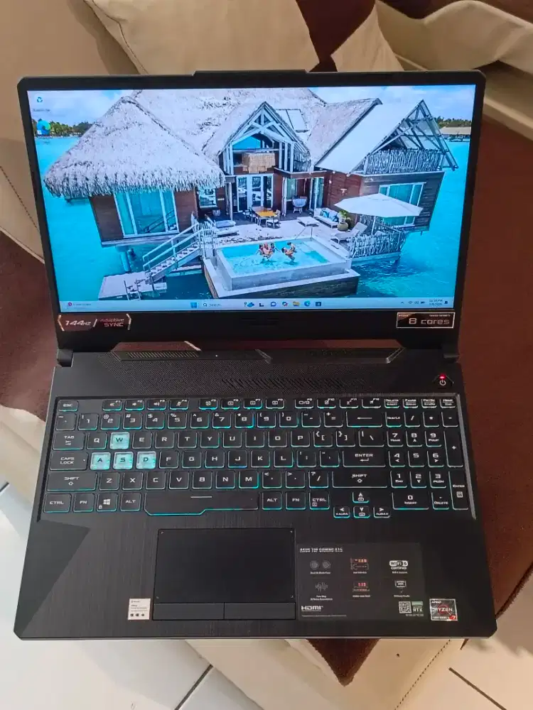 Asus TUF Gaming A15 FA506QM | RTX 3060 |  Ryzen 7 5800H | Fullset