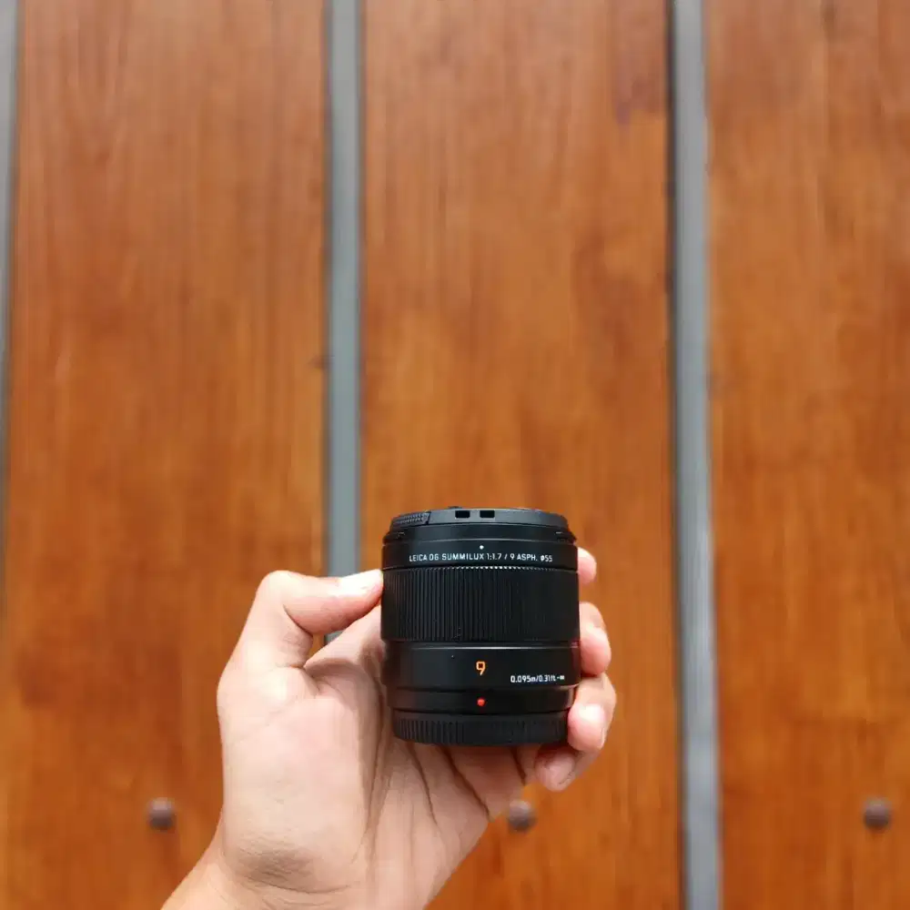 LUMIX 9MM F1.7 LEICA DG SUMILUX LIKE NEW FULLSETBOX