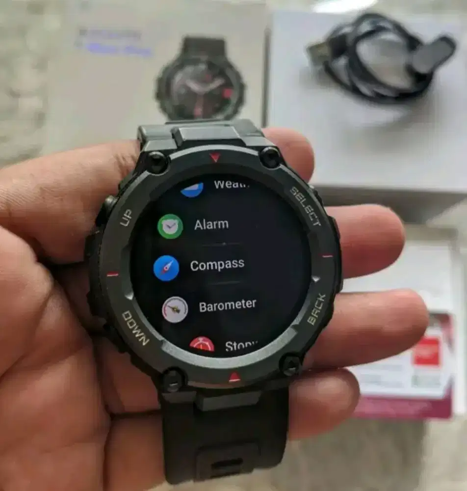 Smartwatch amazfit trex pro t-rex pro smart watch gps strava