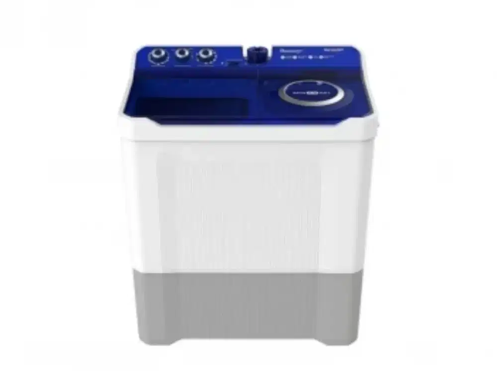 SHARP WASHING MACHINE TWIN TUB 14 KG WHITE BLUE