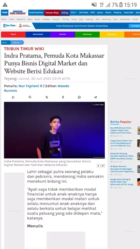 CARI LOKER ADMIN ONLINE SHOP