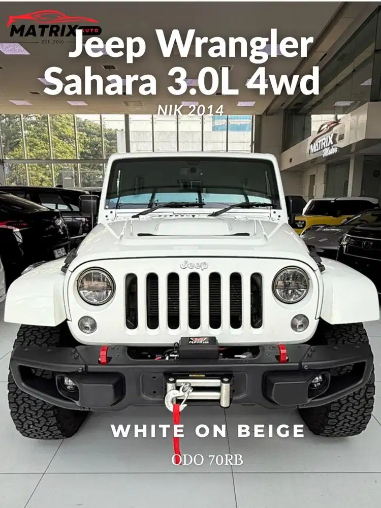 Jeep Wrangler Sahara 3.0L 4wd 2014 ( Full high end Modifications)