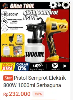 Pistol Semprot Listrik