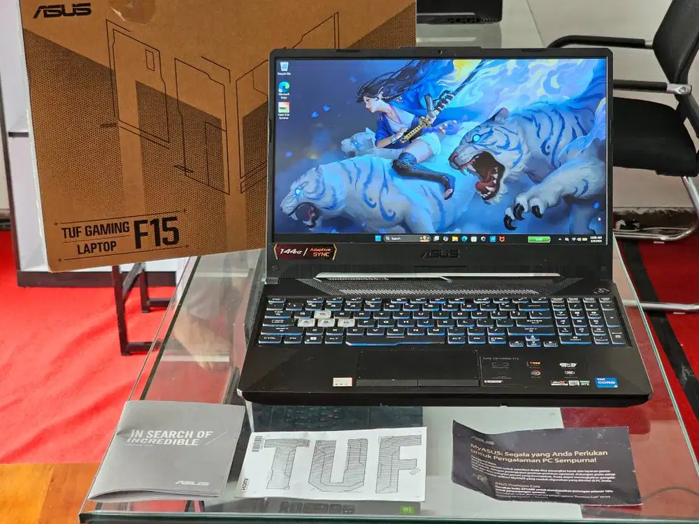 ASUS TUF F15 FX506HC intel Core i5 Gen 11 Ram 16 GB SSD 512 GB Nvidia