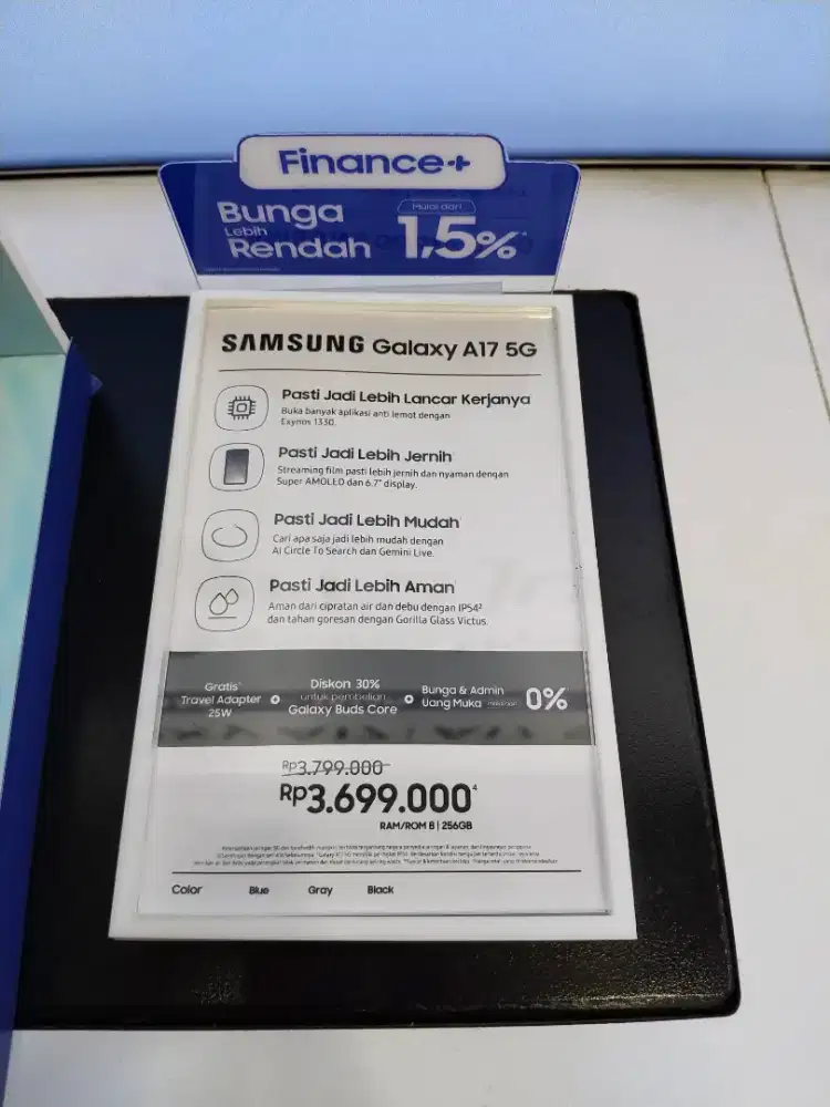 Cicilan Samsung Galaxy A17 5G Mulai Dari 300ribuan Promo Bunga 0%