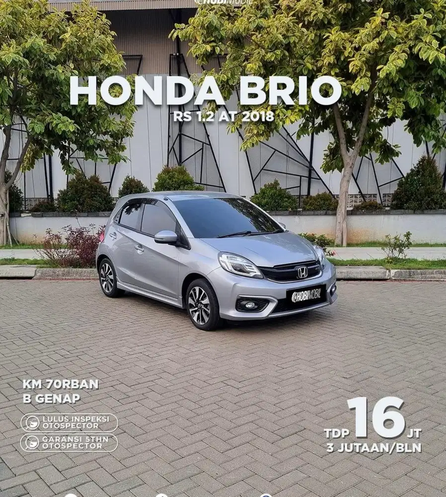 Honda Brio RS 1.2 AT Thn 2018