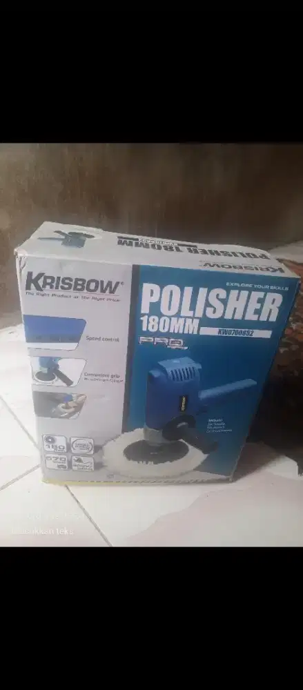 Krisbow polisher 180MM