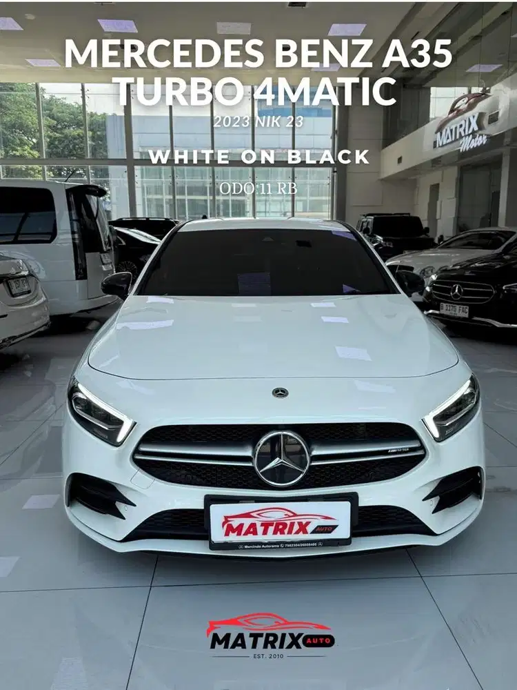 Mercedes Benz A35 Turbo 4Matic 2023 NIK 23 Amg