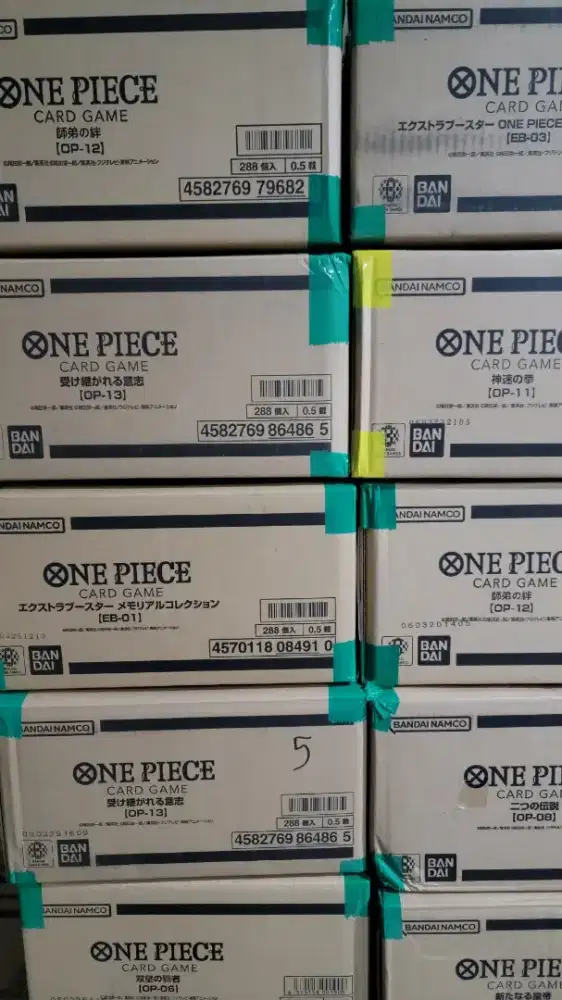dijual bulk onepiece tcg