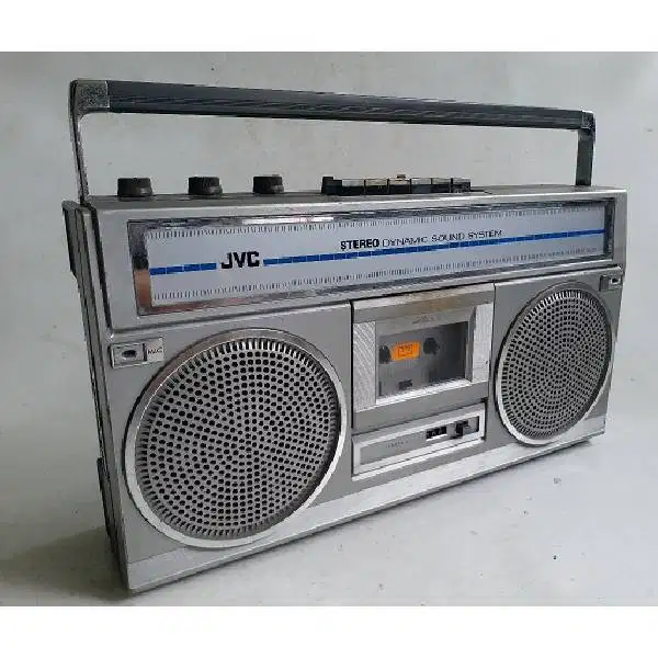 Vintage tape recorder Japan merek JVC STEREO DYNAMIC SOUND SYSTEM era