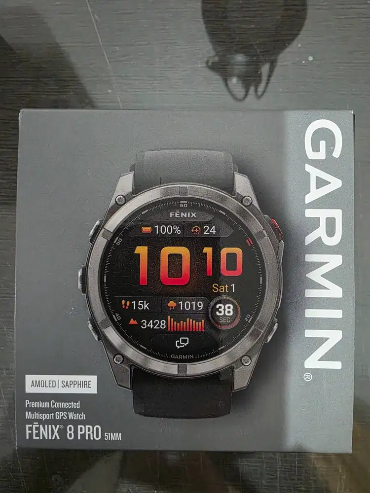 Jam Garmin Fenix 8 Pro Amoled 51mm BNOB.