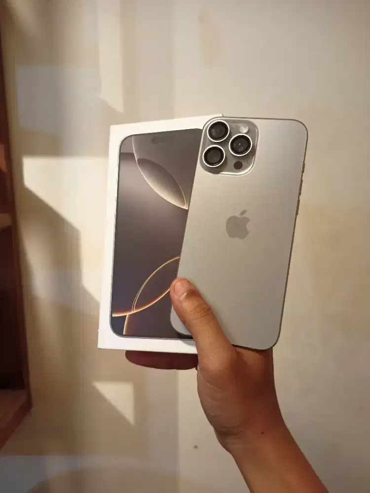 Jual Iphone 16 Promax 256Gb Second Ibox Mulus Garansi Aktif Panjang