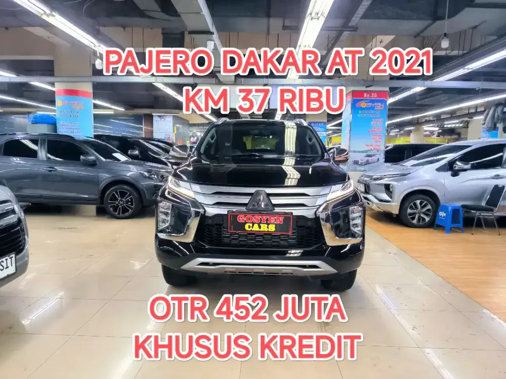 Km 37 ribu MITSUBISHI PAJERO DAKAR AT 2021 KONDISI ISTIMEWA