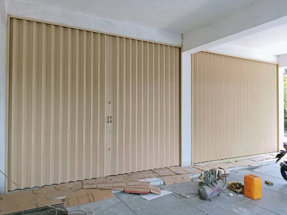 Folding gate gudang & ruko, jasa pasang dan perbaikan bandung cimahi