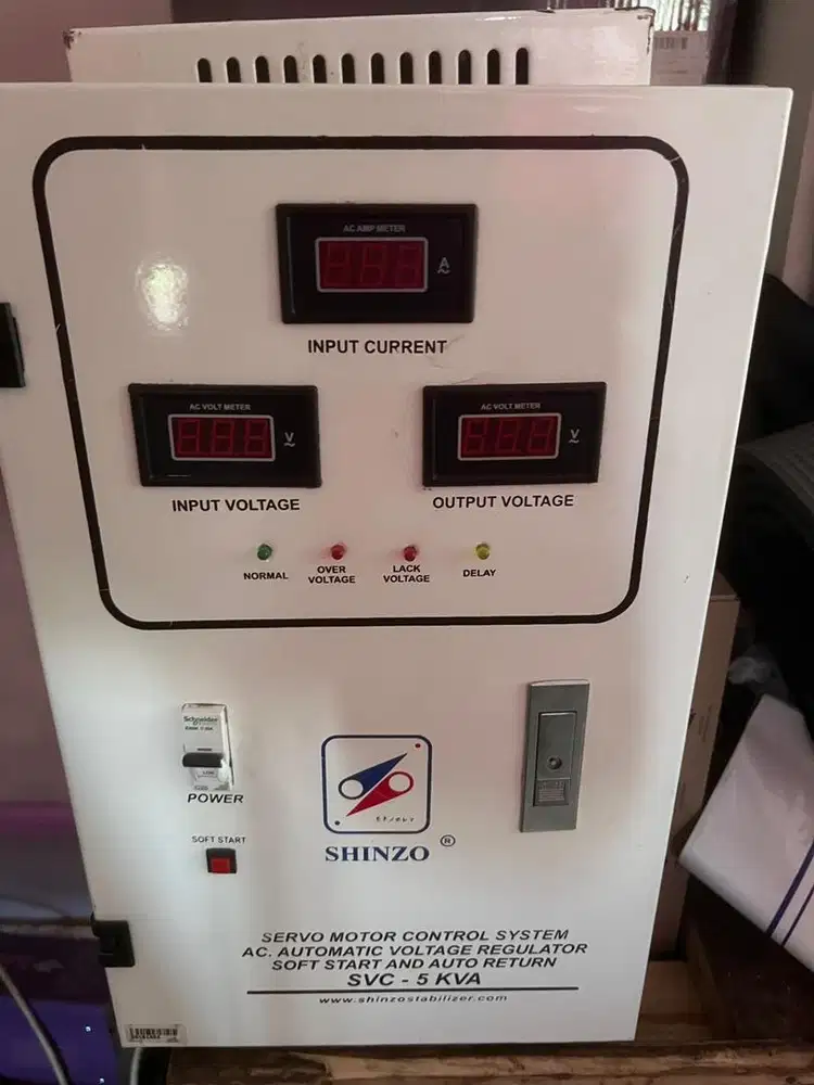 Jual Stabilizer Merk Shinzo 5 Kva second. Nego tipis