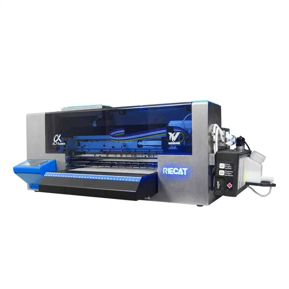 PAKET MESIN PRINTER DTF SET RIECAT ALFA + OVEN