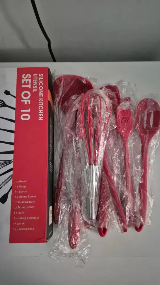 Sutil set isi 10 buah