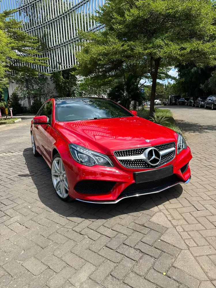 Mercedes Benz E250 2014 Copue AMG Merah