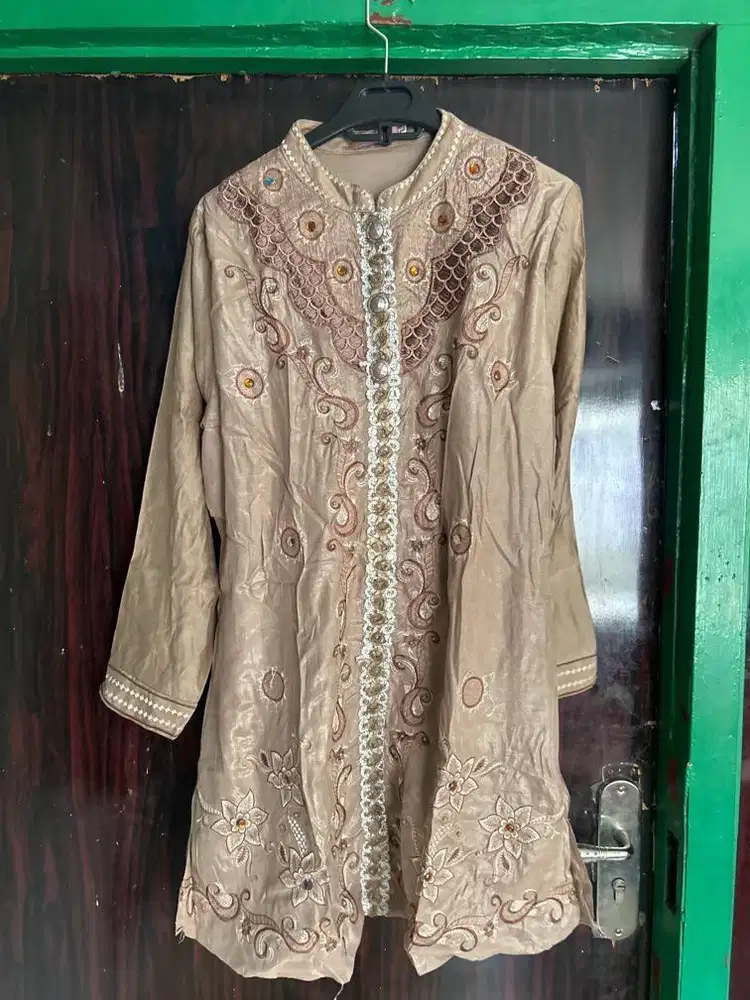 Tunik wanita bunga muslim