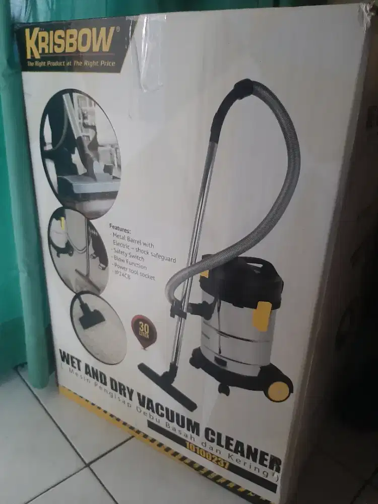 Wet and Dry Vacuum Cleaner Merk Krisbow Original (Second)