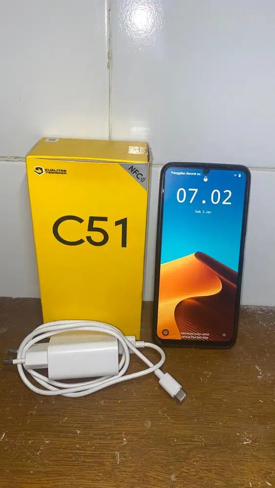 Jual realme C51 fullset 4/128
