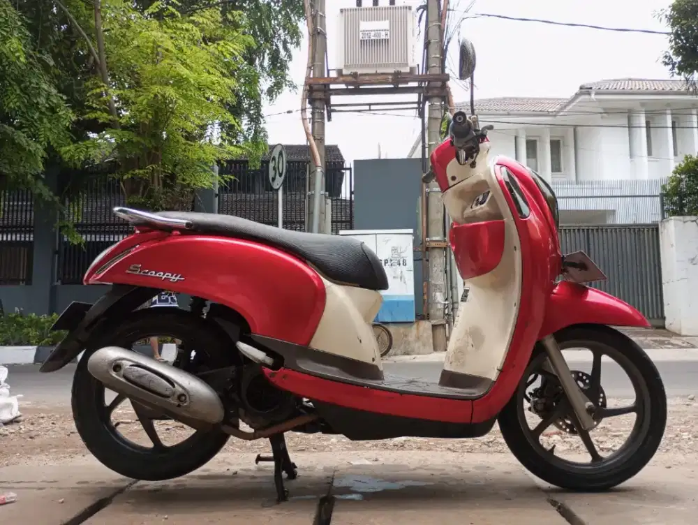 Honda Scoopy Fi 2013 Original Joss Dki Murmer