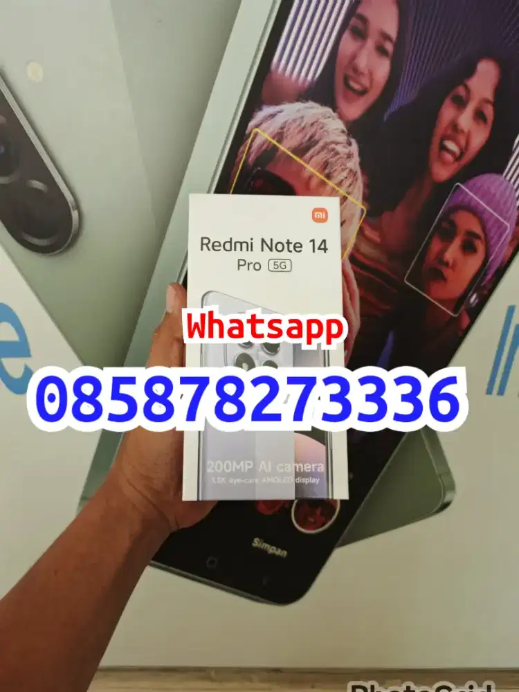 FAST RESPON WA Xiaomi Redmi Note 14 Pro 5G 12/512 Garansi resmi 15bln