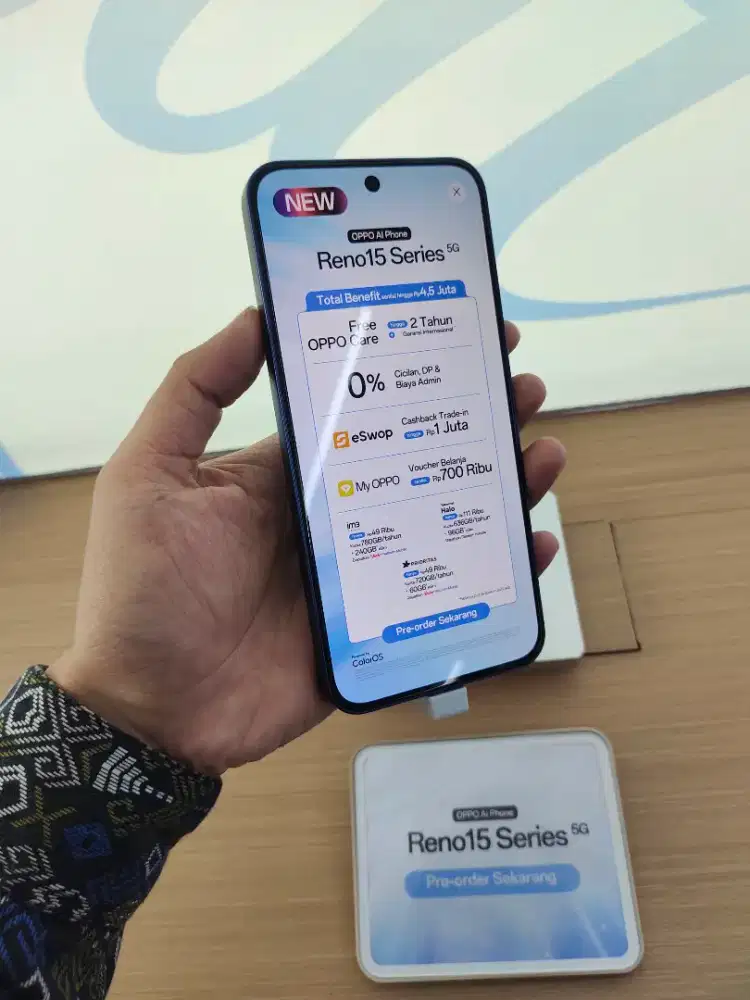 Oppo Reno 13F sudah bisa PO dan nikmati bannefit melimpah