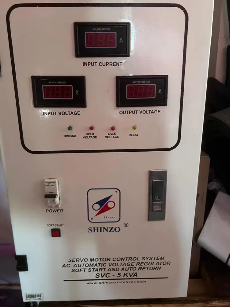 (NEGO TIPIS) DIJUAL STABILIZER MERK SHINZO 5 KVA SECOND