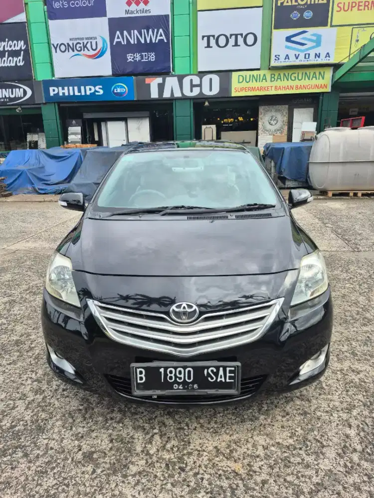 Vios G AT Asli Matic Keyless Engine Start Matic 2011 Hitam Mulus