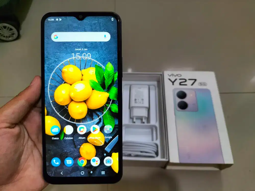 VIVO Y27 RAM 8GB / 256GB 4G LTE Duos 6.64in Fingerprint Face iD, BU