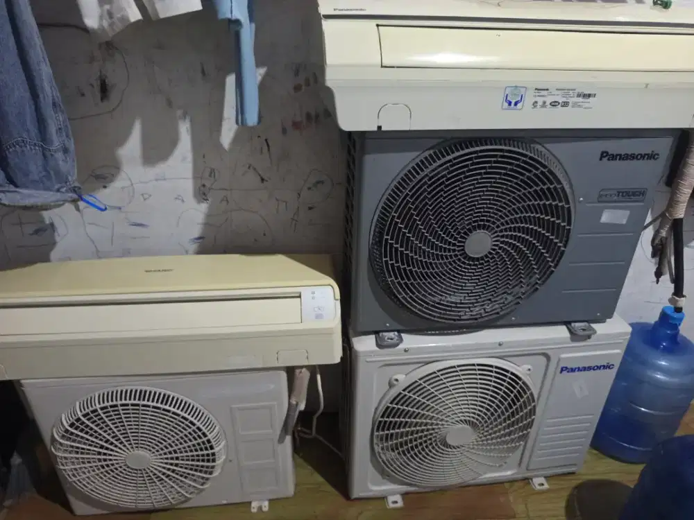 Jual AC seken ukuran 1 pk dan setengah pk